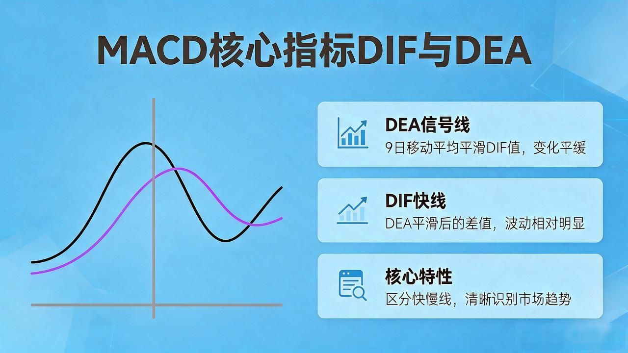 数字货币DIF和DEA是啥？一文看懂MACD核心指标