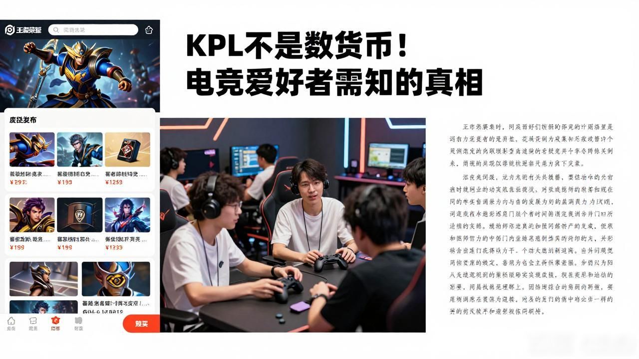 KPL不是数字货币！电竞爱好者需知的真相