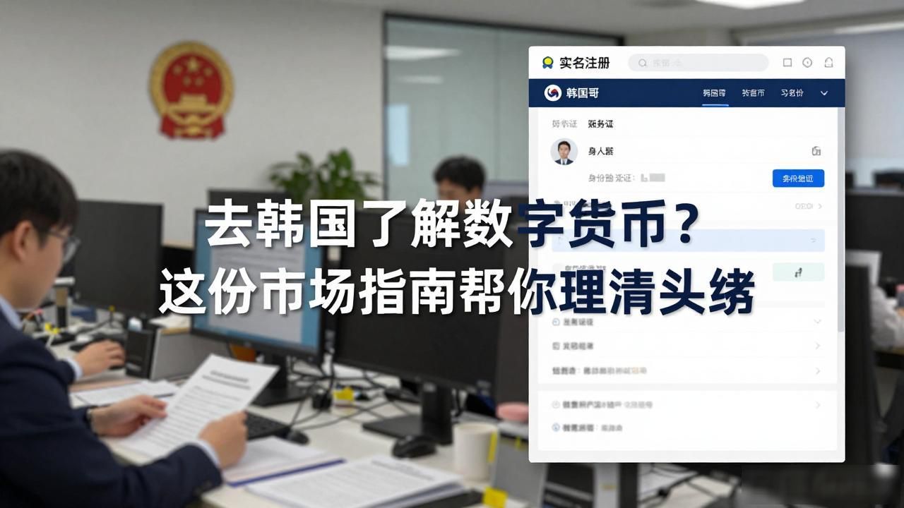 去韩国了解数字货币？这份市场指南帮你理清头绪