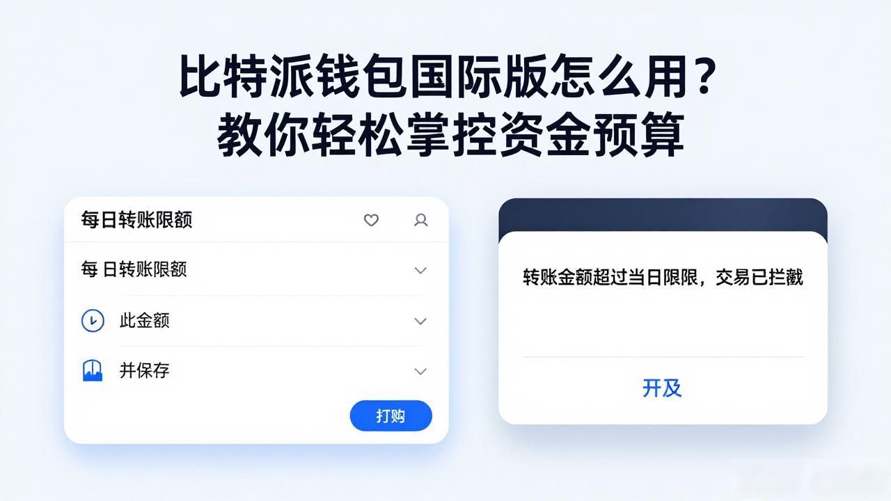 比特派钱包国际版怎么用?教你轻松掌控资金预算