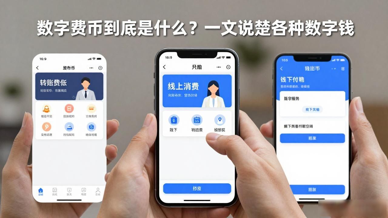 数字货币到底是什么？一文说清楚各种数字钱