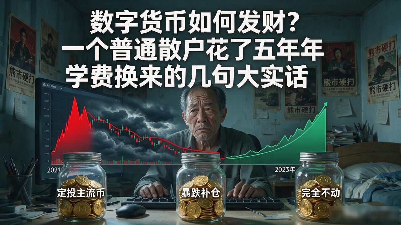数字货币如何发财？一个普通散户花了五年学费换来的几句大实话