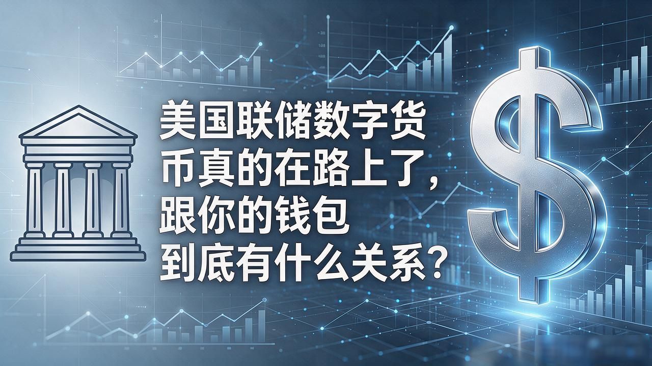 美国联储数字货币真的在路上了，跟你的钱包到底有什么关系