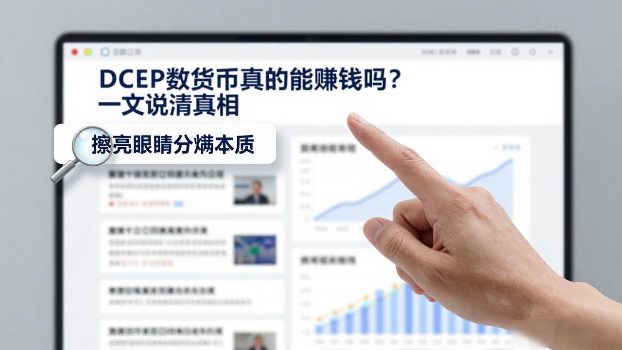 DCEP数字货币真的能赚钱吗？一文说清真相