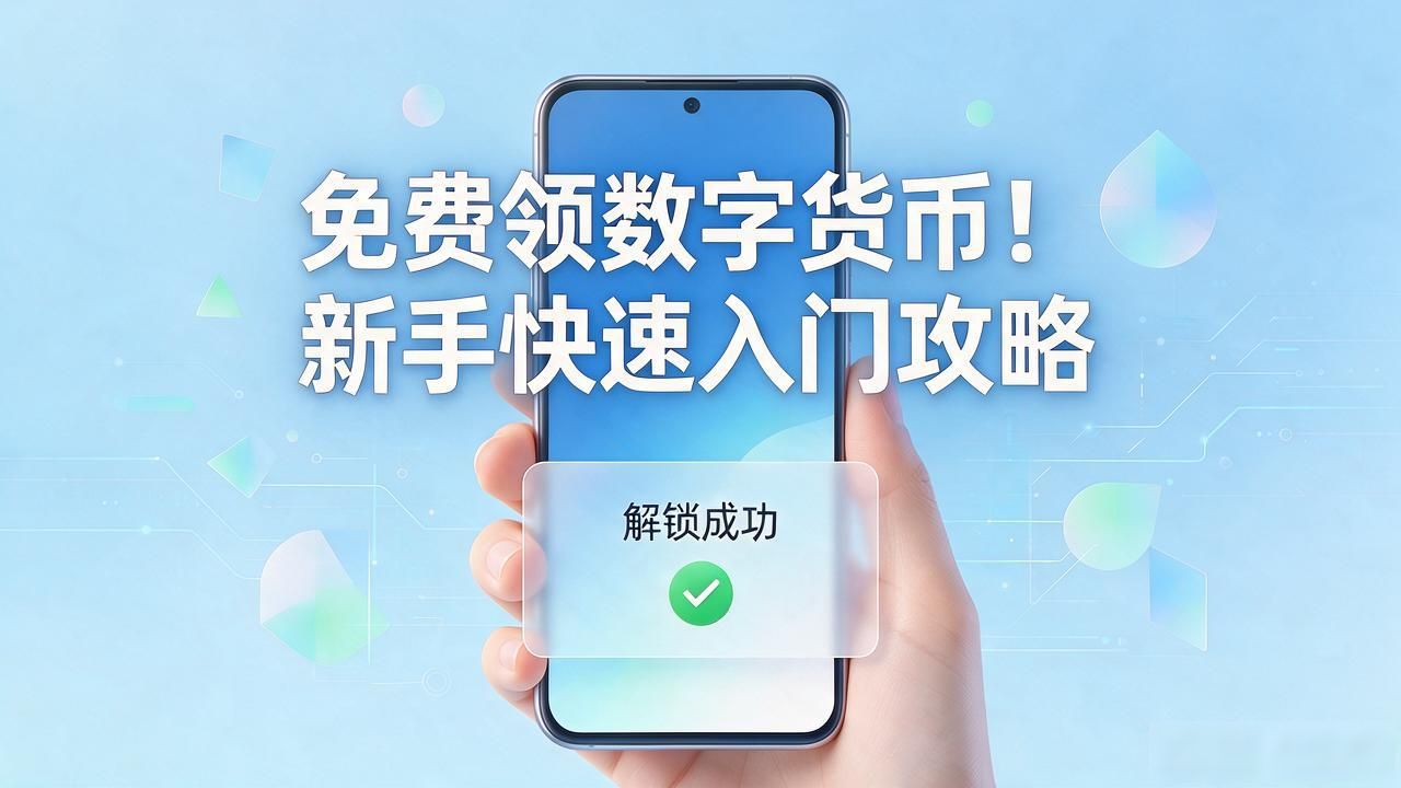 免费领数字货币!新手快速入门攻略