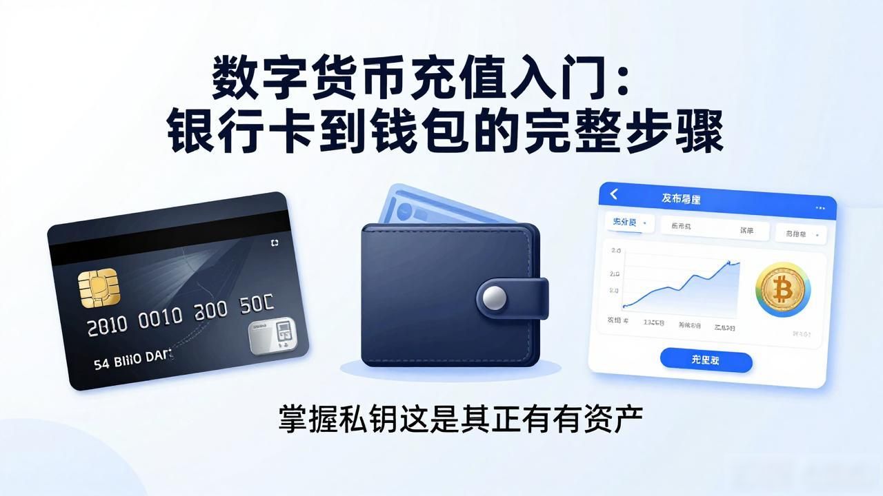 数字货币充值入门：银行卡到钱包的完整步骤