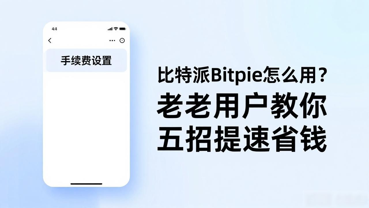 比特派Bitpie怎么用？老用户教你五招提速省钱