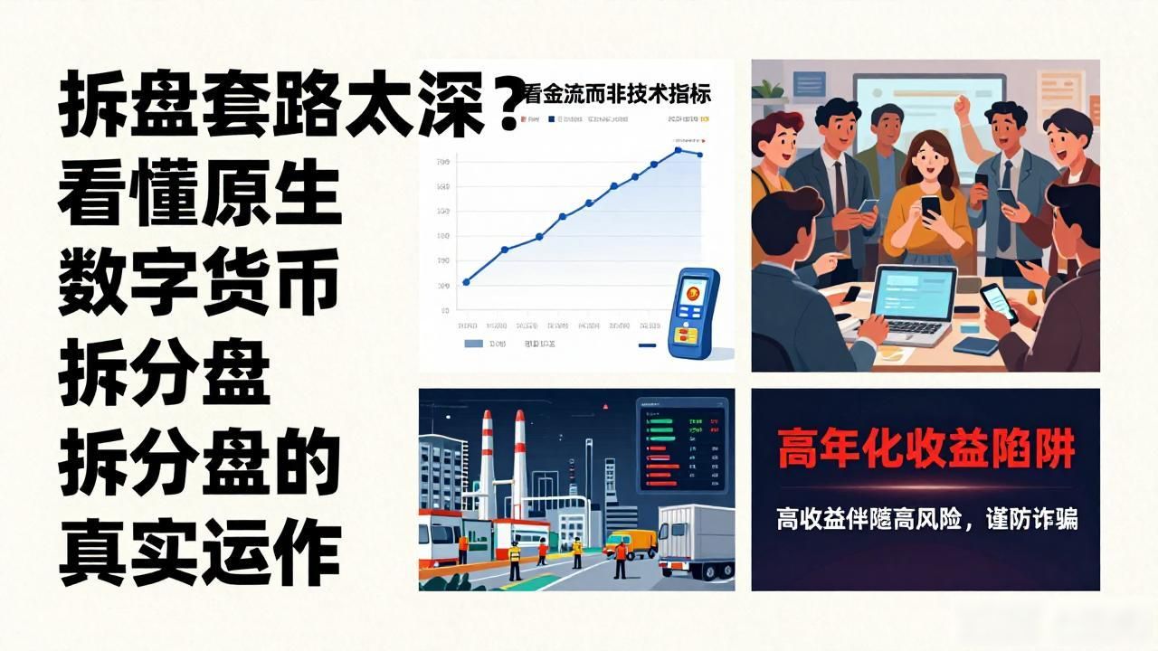 拆盘套路太深？看懂原生数字货币拆分盘的真实运作