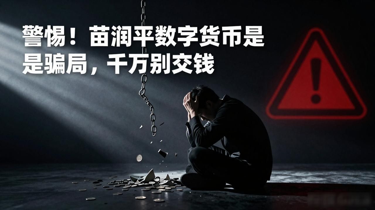 警惕!苗润平数字货币是骗局,千万别交钱