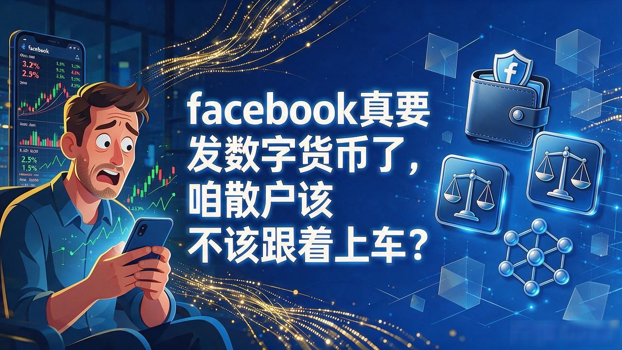 facebook真要发数字货币了，咱散户该不该跟着上车
