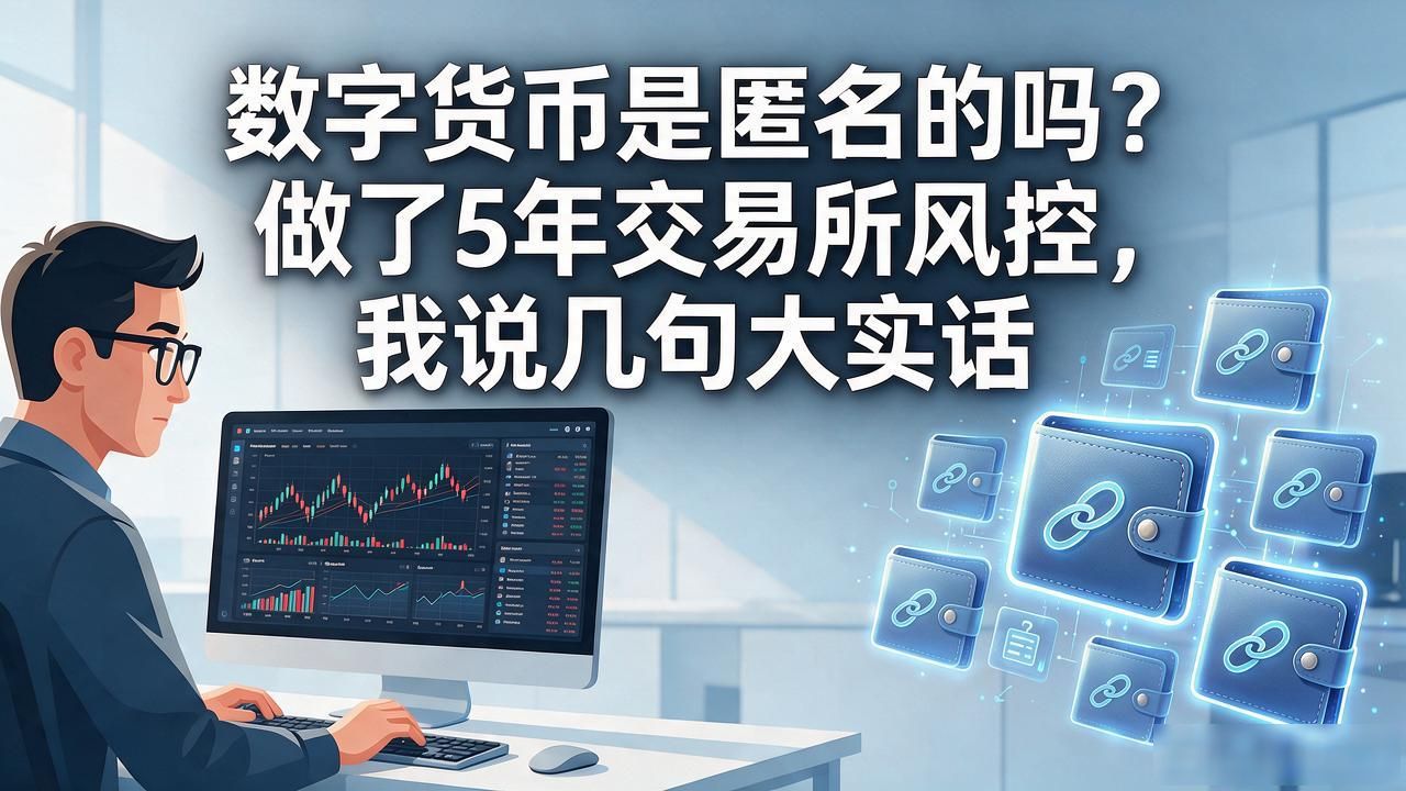 数字货币是匿名的吗?做了5年交易所风控,我说几句大实话