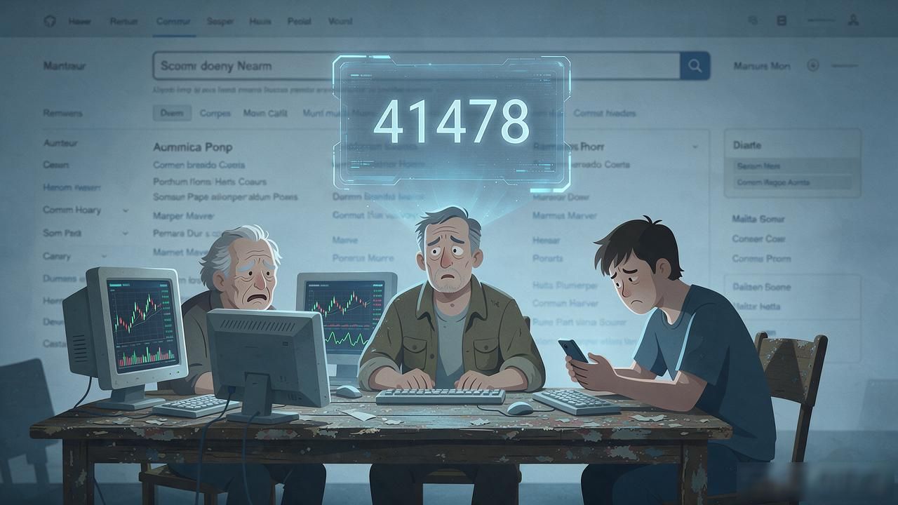 数字货币41478 搜了半天41478没个准信，老币民跟小散们说几句掏心窝话