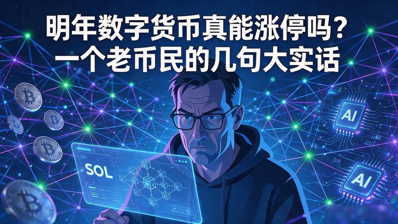 明年数字货币真能涨停吗?一个老币民的几句大实话