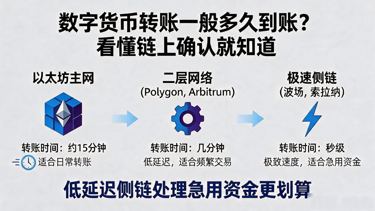 数字货币转账一般多久到账？看懂链上确认就知道