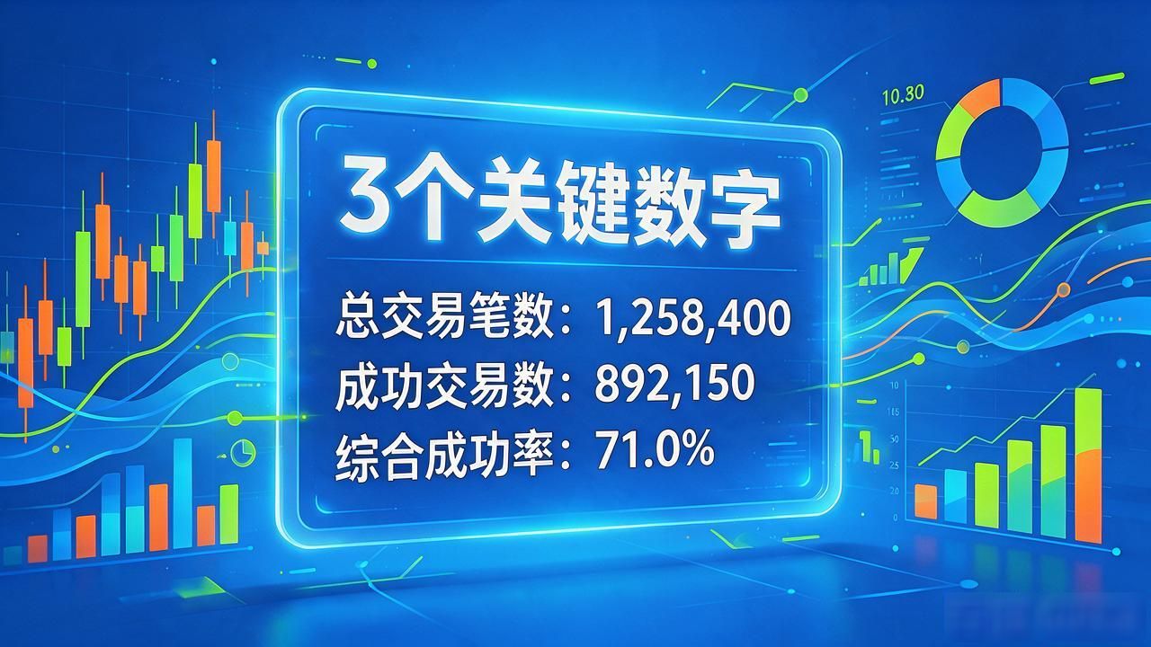 数字货币怎么算成功率？别只用胜率糊弄自己，这3个数才关键