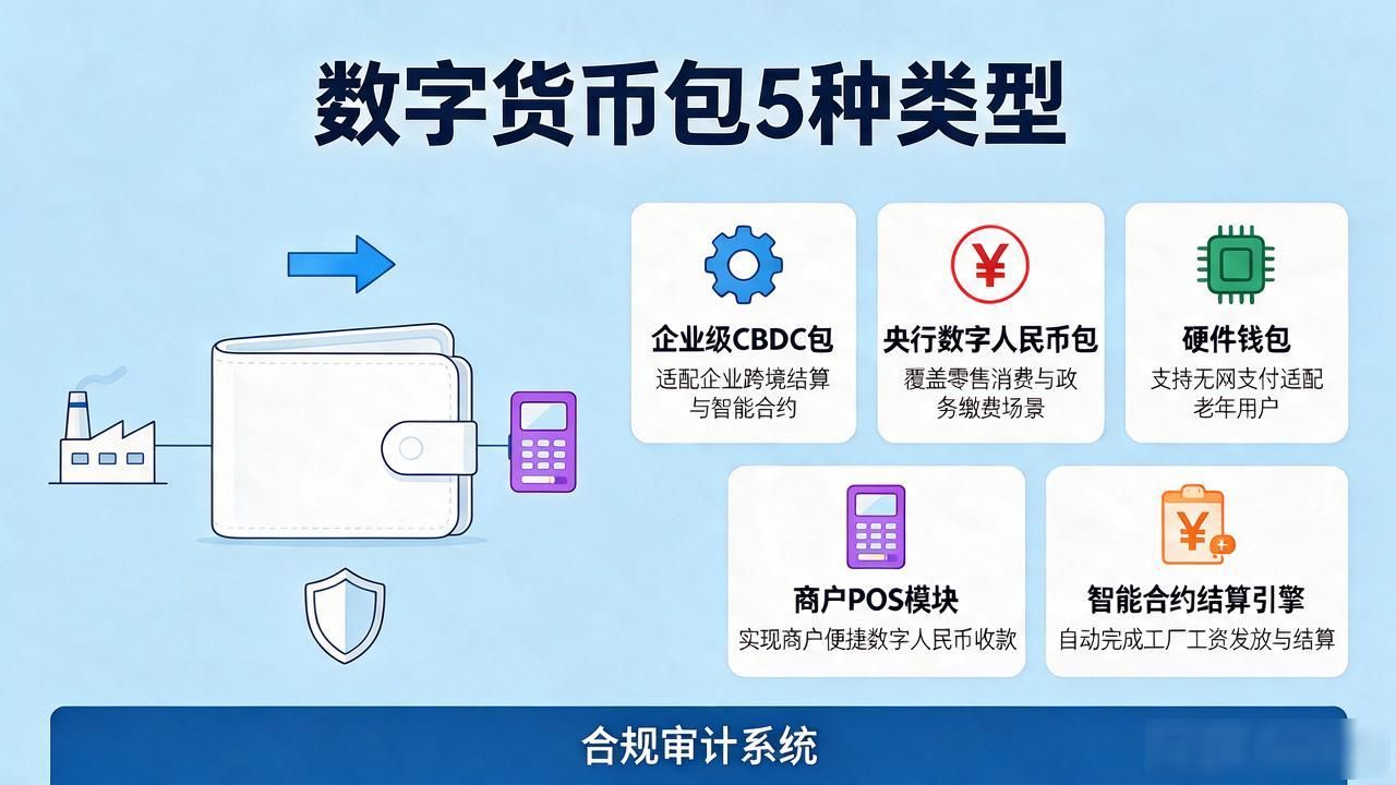 数字货币包有哪些？主流5种类型一次说清