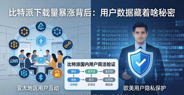 比特派下载量暴涨背后：用户数据藏着啥秘密