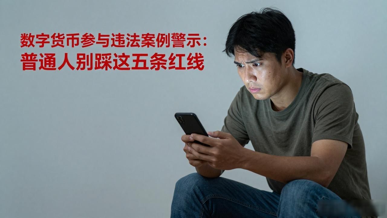 数字货币参与违法案例警示：普通人别踩这五条红线
