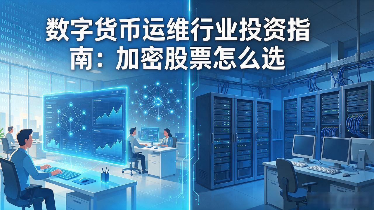 数字货币运维行业投资指南：加密股票怎么选