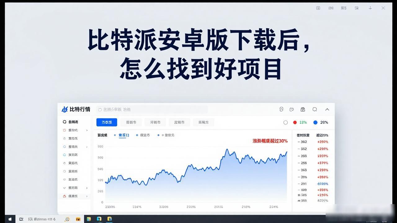 比特派安卓版下载后,怎么找到好项目