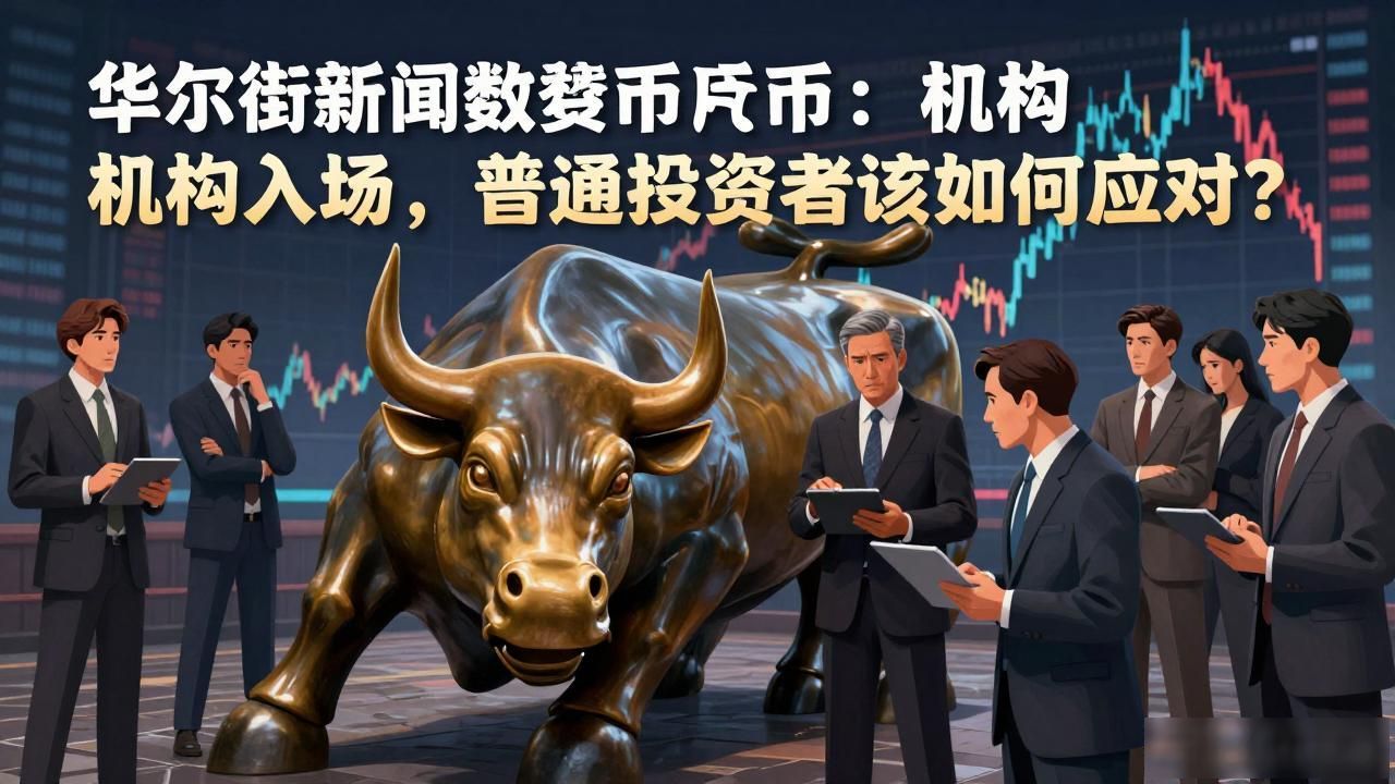 华尔街新闻数字货币：机构入场，普通投资者该如何应对？