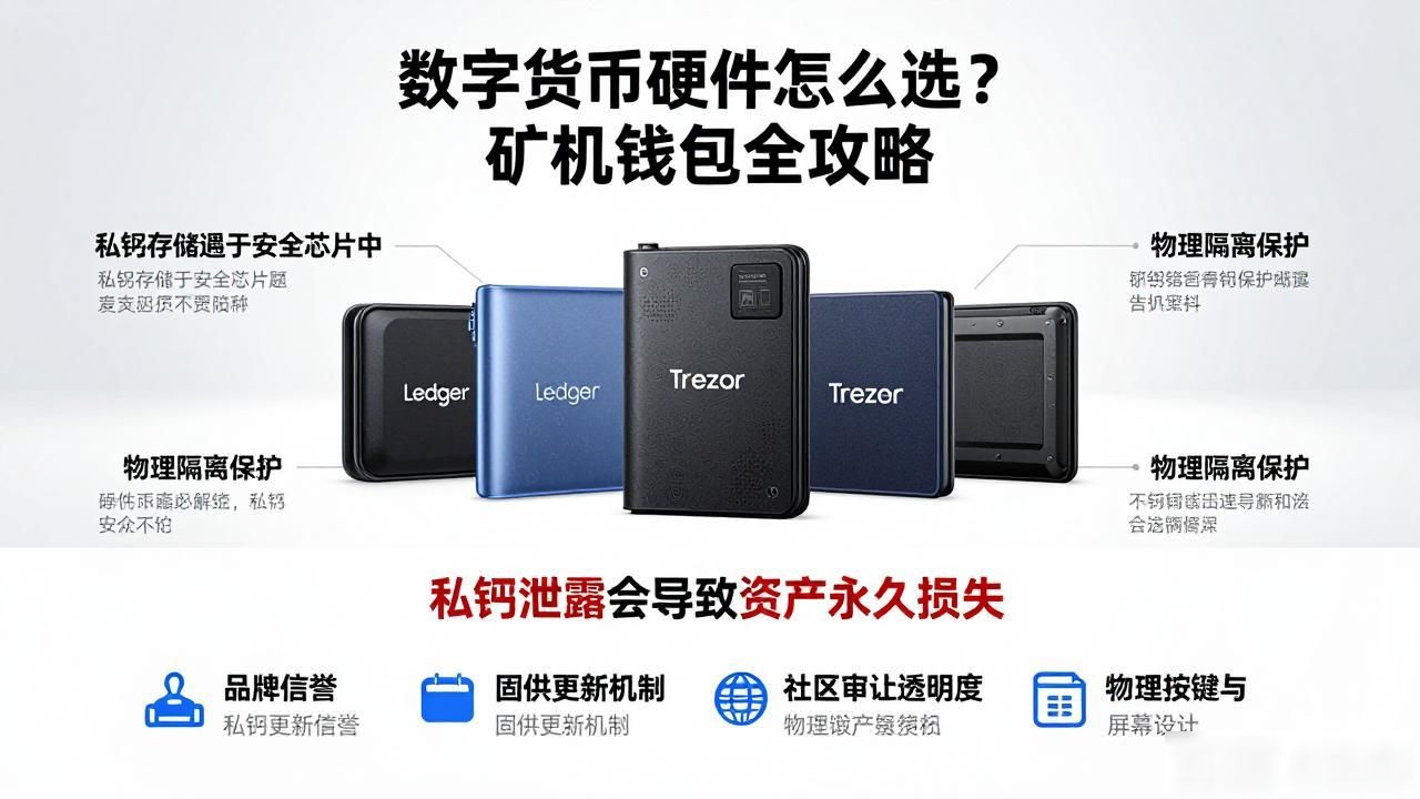 数字货币硬件怎么选？矿机钱包全攻略