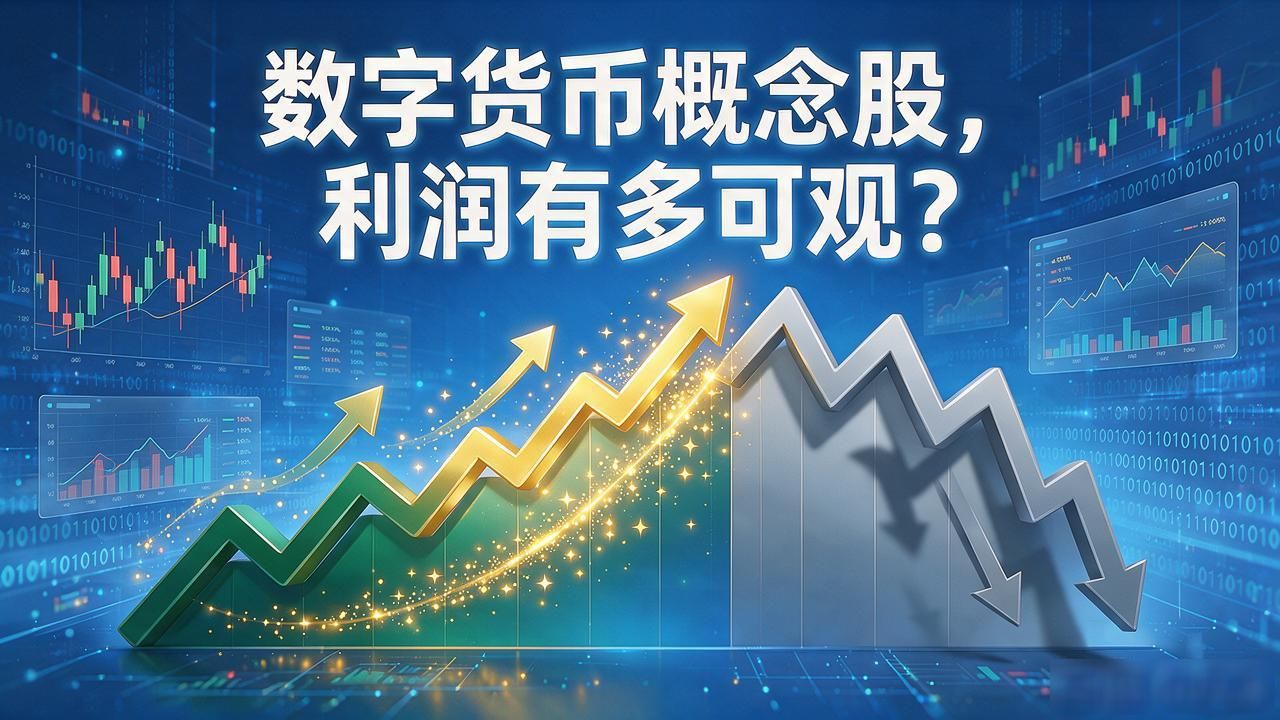数字货币概念股，利润有多可观？