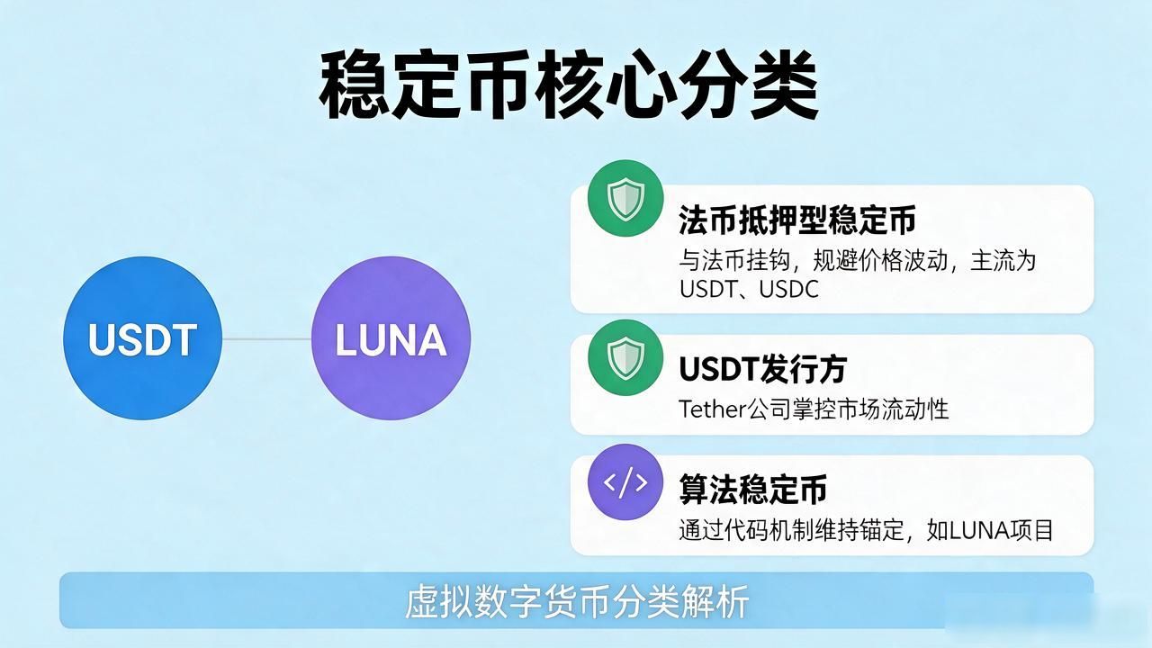 虚拟数字货币种类分析：一文看懂主流加密货币分类